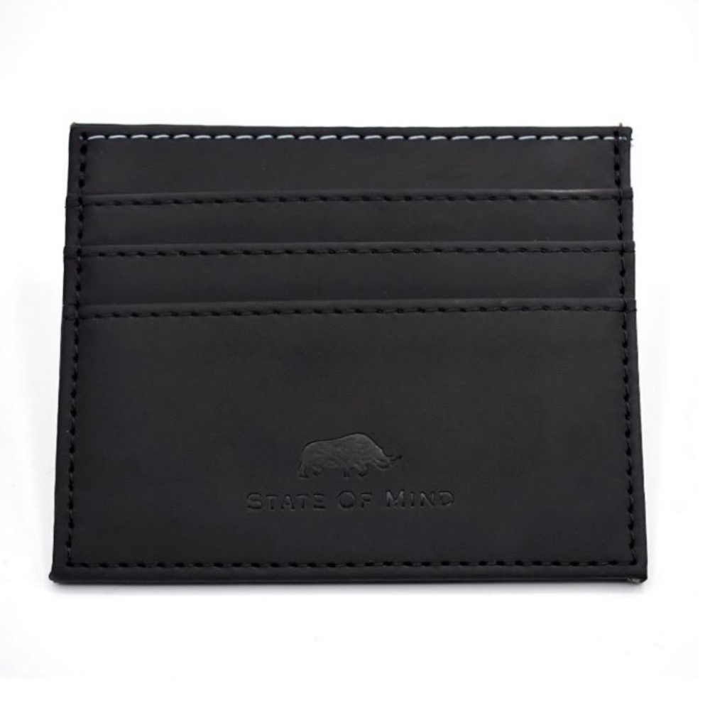 Vegan Leather Wallet - Double Sided